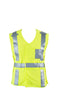 FIRSTAHL Safety Vest Style 1453, 5-point breakaway vest, with X-back