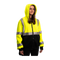 5010-YB-Hi Vis Jacket - Zippered Thermal Sweatshirt