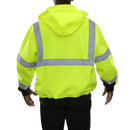 5010-YB-Hi Vis Jacket - Zippered Thermal Sweatshirt