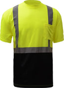 Class 2 Safety T-shirt with black bottom