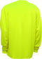 Moisture Wicking Long Sleeve Safety T-Shirt with Chest Pocket