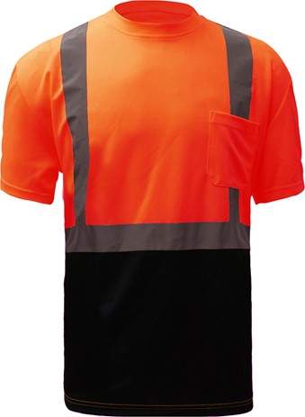 Class 2 Safety T-shirt with black bottom