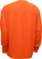 Moisture Wicking Long Sleeve Safety T-Shirt with Chest Pocket